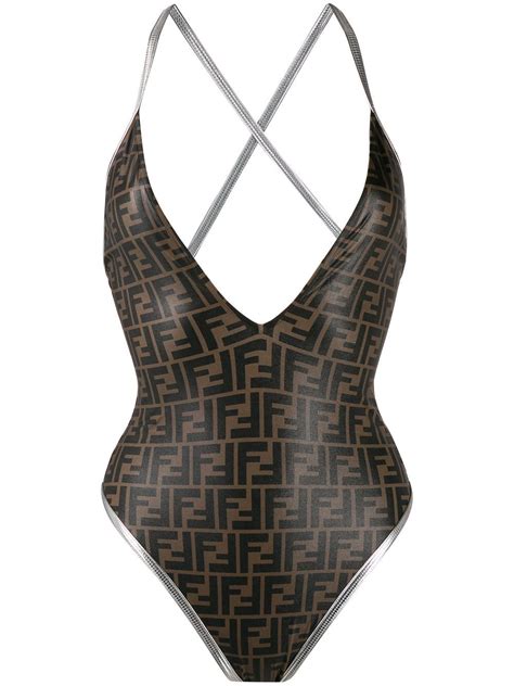 fendi monogram dress|fendi monogram swimwear.